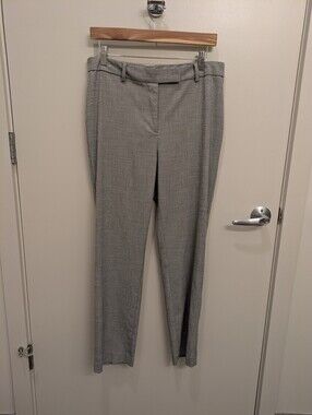 Talbots High Waist Straight Pant gray size 10